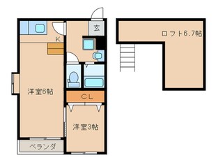 EL　POLESTARⅡの物件間取画像